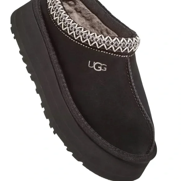 UGG Women's Tazz Platform black Slippers. ***PRICE IS FIRM **** - Picture 5 of 5